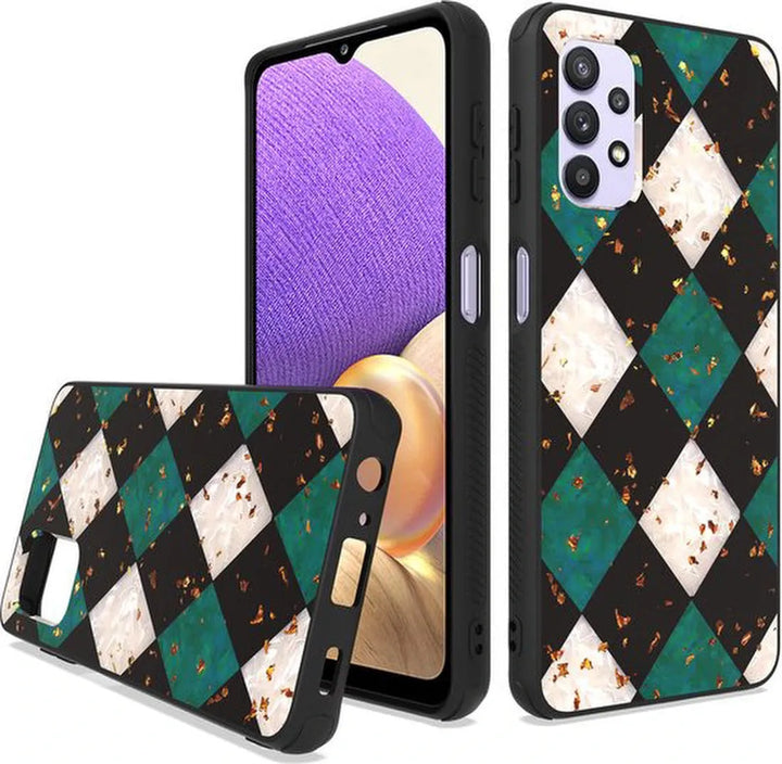 Samsung Galaxy A13 4G Hoesjes – Siliconen Backcover – Schokbestendig – Ultra Diamonds Print – Transparant-Ilumina Benelux