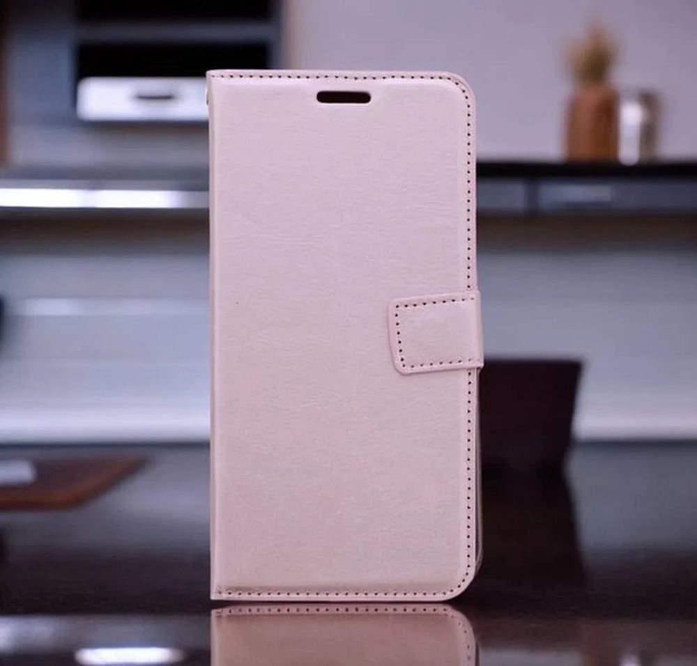 Samsung Galaxy A14 Hoesjes – Bookcase Portemonnee – Magneetsluiting – 2x Gehard Glas Screenprotector – Roségoud-Ilumina Benelux