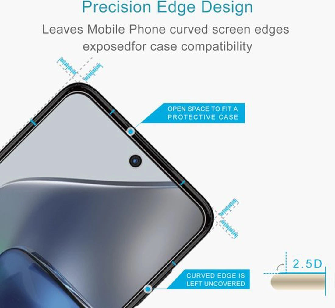 Screenprotector - Geschikt voor Motorola Moto G23 - 9H Glas (5-Pack)