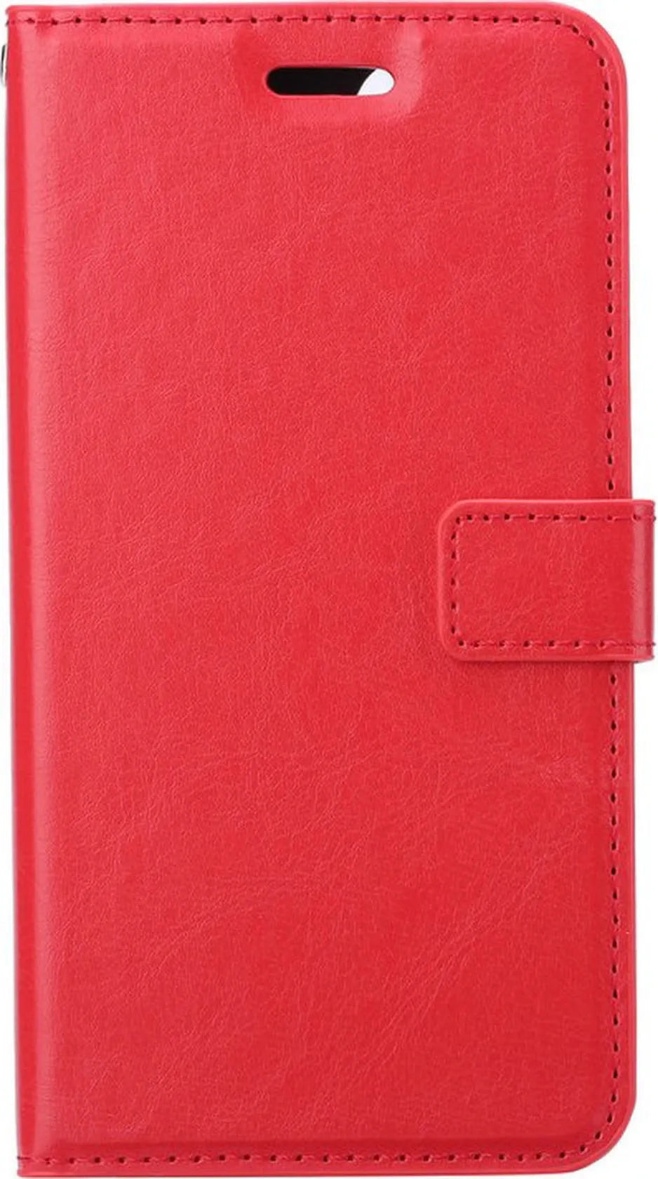 Xiaomi 13 Pro Hoesjes – Portemonnee Bookcase – Pasjeshouder – 2x Screenprotector – Rood-Ilumina Benelux