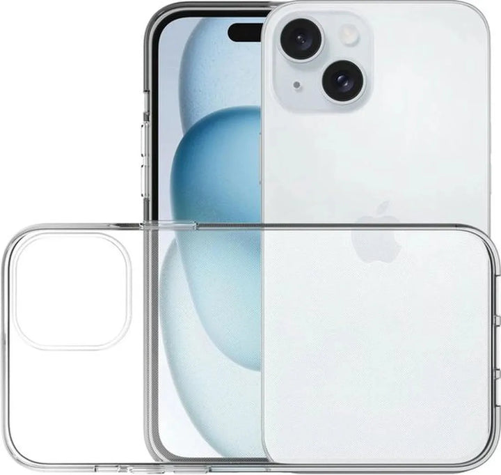 iPhone 15 Pro Max Hoesjes – Soft Silicone Backcover – Flexibel – Transparant-Ilumina Benelux