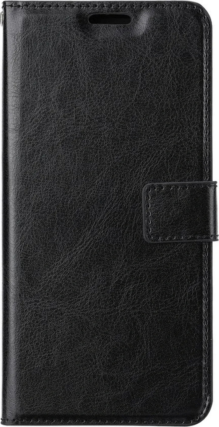 Samsung Galaxy Xcover 5 Hoesjes – Bookcase Portemonnee Hoes – 3 Pasjeshouder – Kunstleer – Zwart-Ilumina Benelux