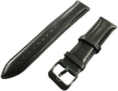 Leer Bandje 20mm - Horlogebandje Geschikt voor: Samsung Galaxy Watch 6 / 6 Classic / Watch 5 / 5 Pro / Watch 4 / 4 Classic / Watch 3 41mm / Galaxy Watch 42mm / Watch Active & Active2 / Gear Sport - Beige/Zwart