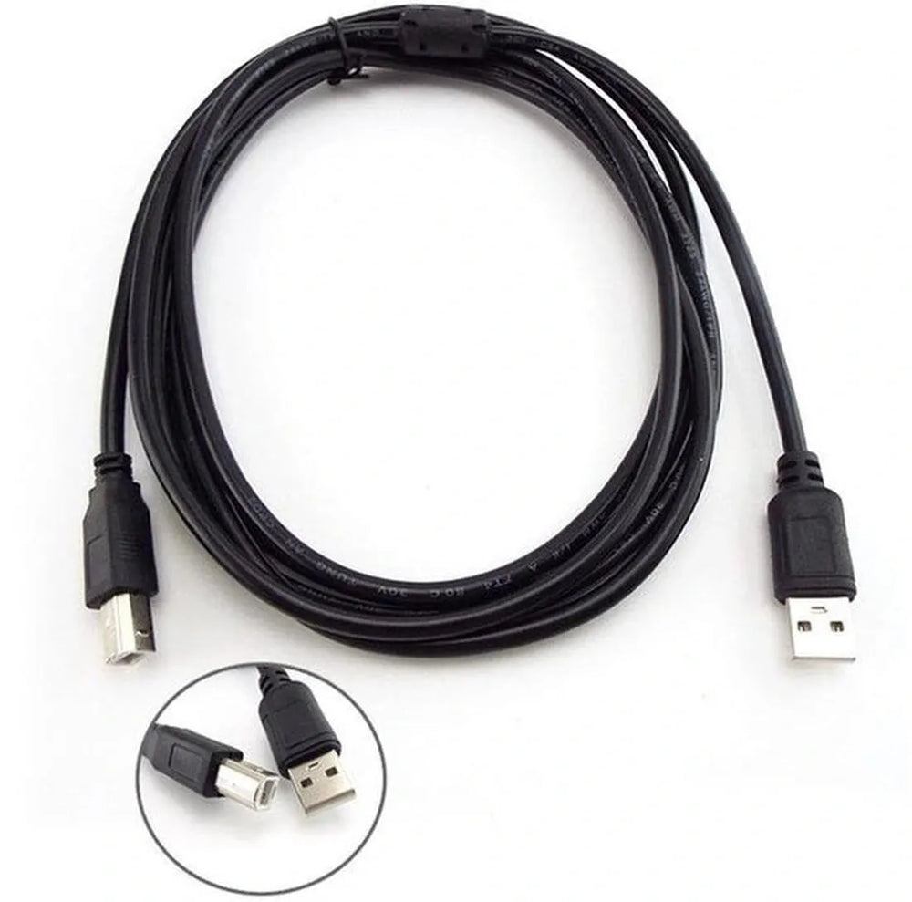 USB Printerkabel – USB-A naar USB-B – USB 2.0 – 1,8 Meter – Premium Kwaliteit-Printerkabel-Ilumina Benelux