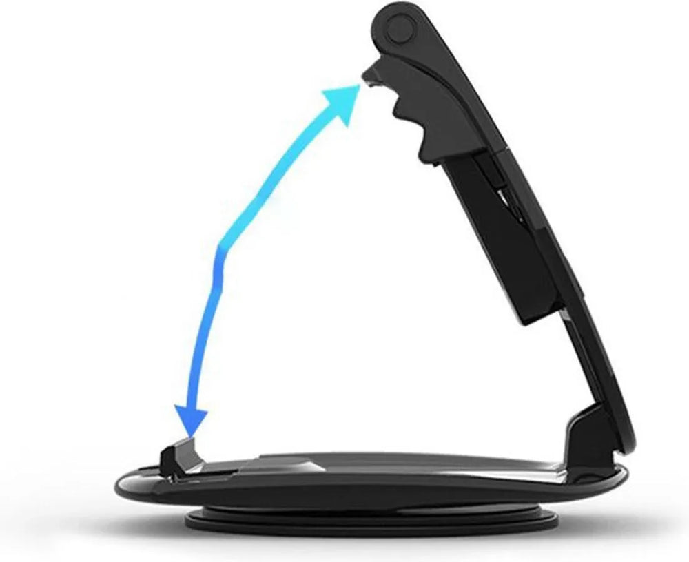 Telefoonhouder auto – Dashboard anti-slip sticky pad – Plakfunctie – Smartphone & muntenhouder – Zwart-Ilumina Benelux