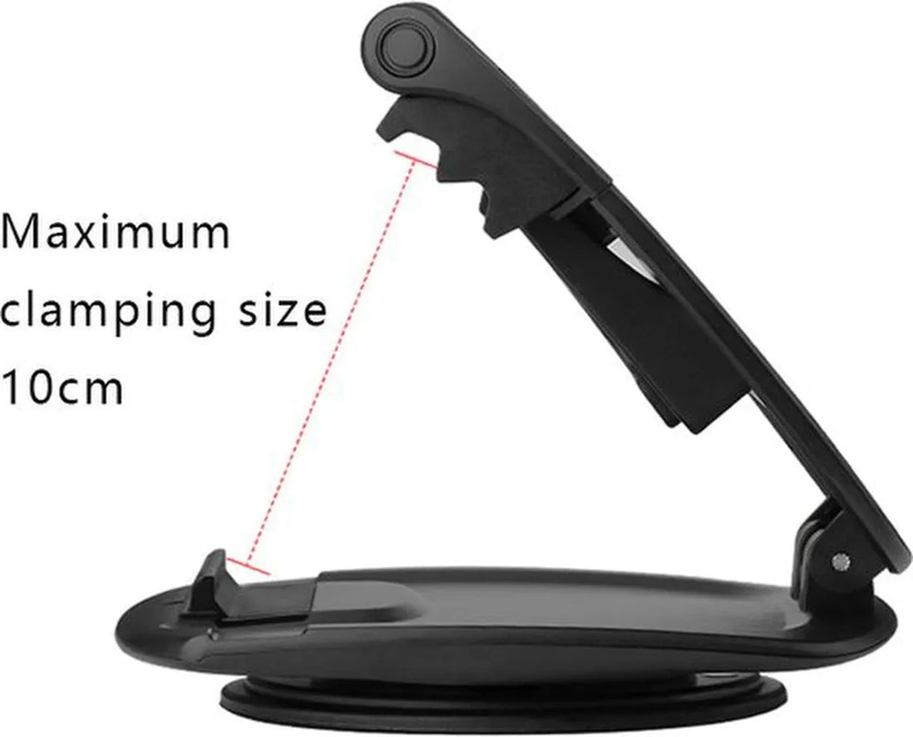 Telefoonhouder auto – Dashboard anti-slip sticky pad – Plakfunctie – Smartphone & muntenhouder – Zwart-Ilumina Benelux