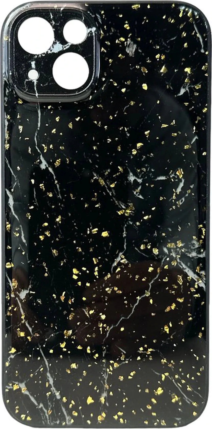 iPhone 15 Hoesjes – Siliconen Backcover – Marmer Print-Ilumina Benelux