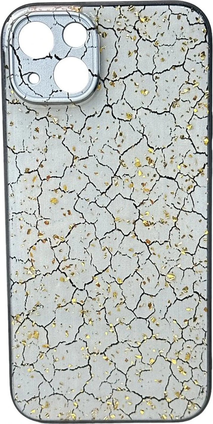 iPhone 14 Hoesjes – Siliconen Backcover met Print – Soft Silicone – Gebroken Wit-Ilumina Benelux