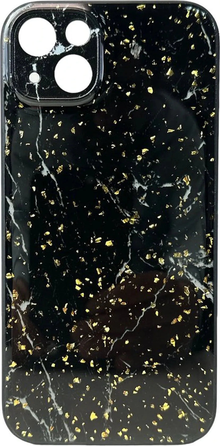 iPhone 14 Plus Hoesjes – Siliconen Backcover – Marmer Print-Ilumina Benelux