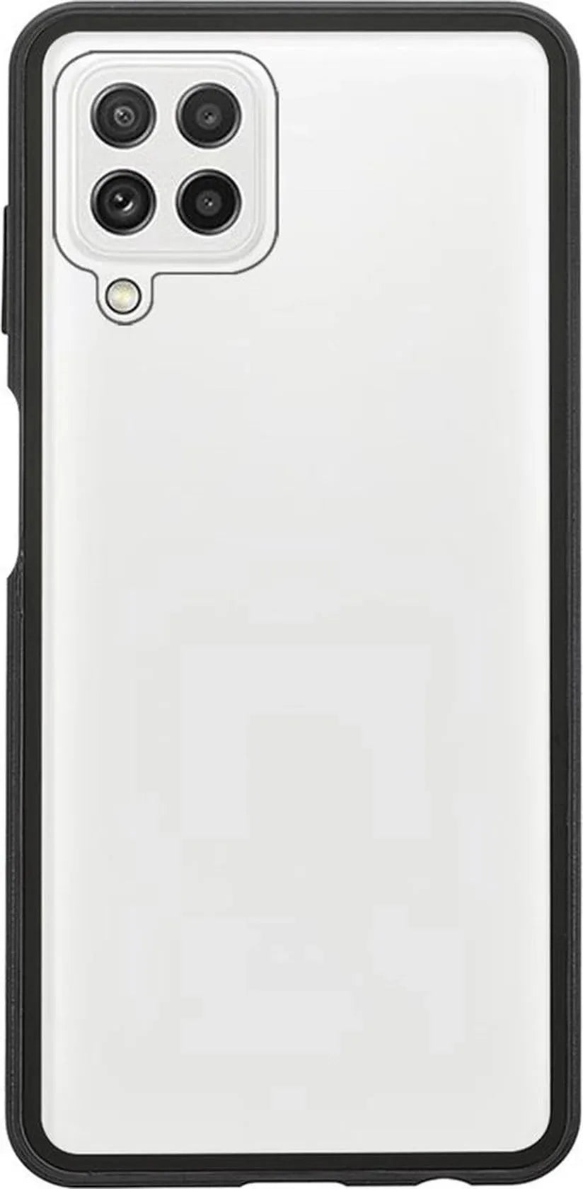 Samsung Galaxy A22 4G Hoesjes – Magnetische 360° Bescherming – Metalen Frame – Gehard Glas Achterkant + Screenprotector – Zwart-Ilumina Benelux