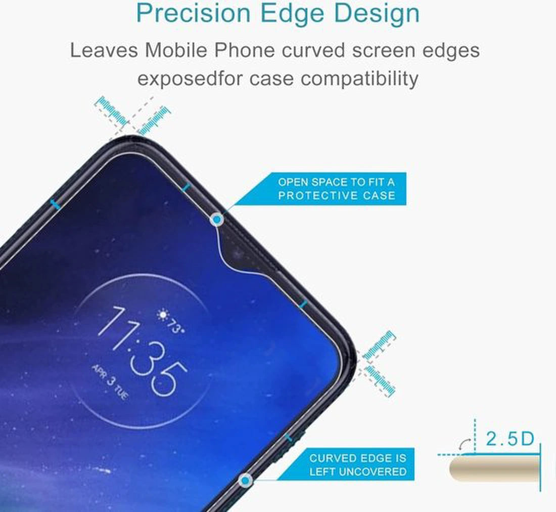 Screenprotector - Geschikt voor Motorola MOTO X4 - 9H Glas (3-Pack)