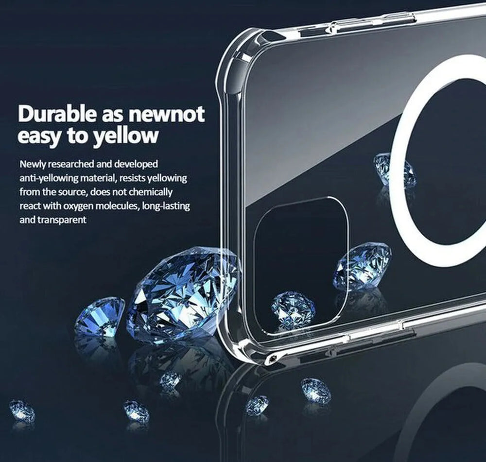 iPhone 14 Pro Max Hoesjes – MagSafe Compatibel – Magnetische Backcover – Schokbestendig – Zwart-Ilumina Benelux