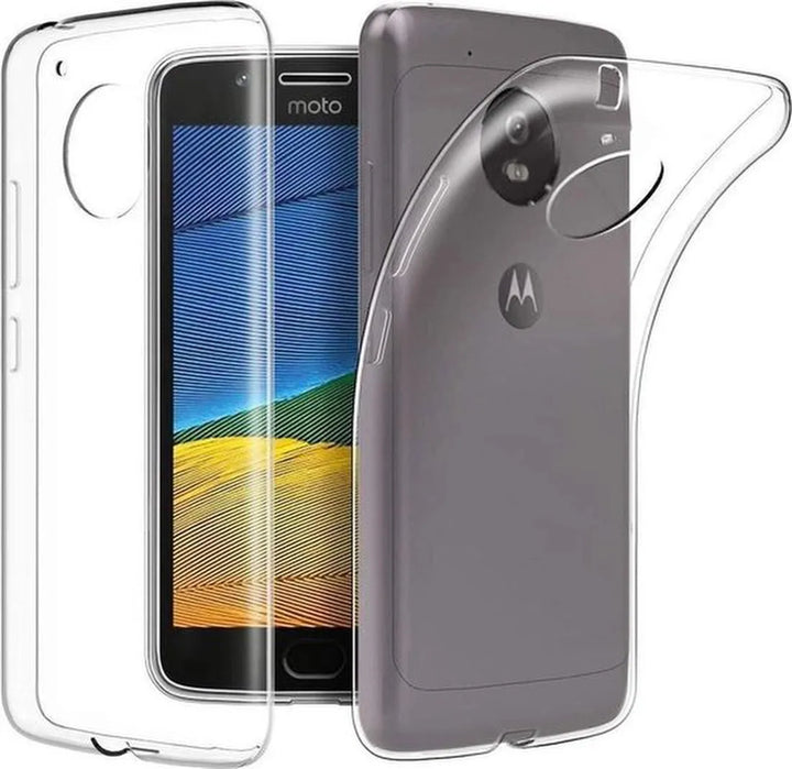 Motorola Moto G6 Plus Hoesjes – Soft TPU Siliconen Backcover – Schokbestendig – Transparant-Ilumina Benelux
