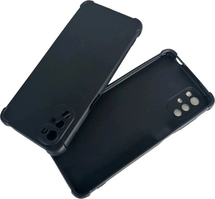 Motorola Moto G22 5G Hoesjes – Siliconen Backcover – Flexibel – Schokbestendig – Zwart-Ilumina Benelux