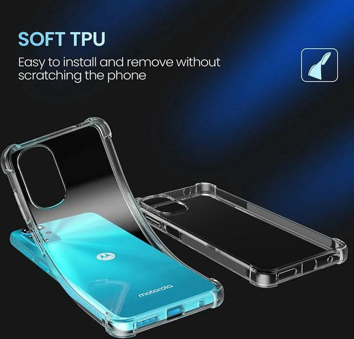 Motorola Moto G22 5G Hoesjes – Siliconen Backcover – Schokbestendig – Flexibel – Transparant-Ilumina Benelux