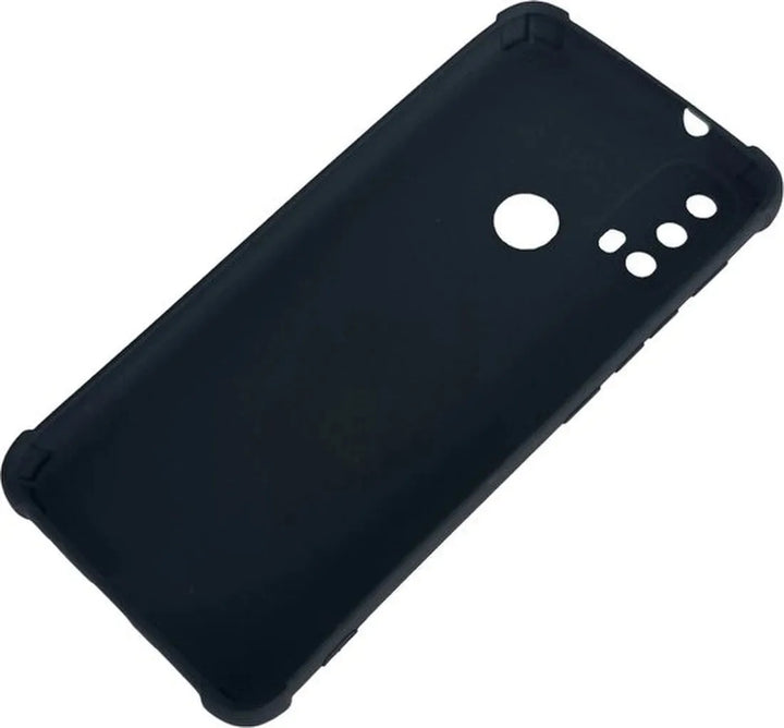 Motorola Moto E20/E30/E40 Hoesjes – Siliconen Backcover – Flexibel – Schokbestendig – Zwart-Ilumina Benelux