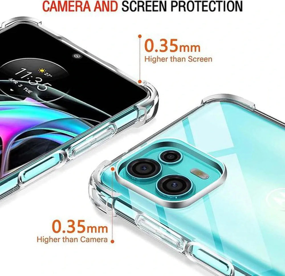 Motorola Moto G100 Hoesjes – Siliconen Backcover – Schokbestendig – Flexibel – Transparant-Ilumina Benelux