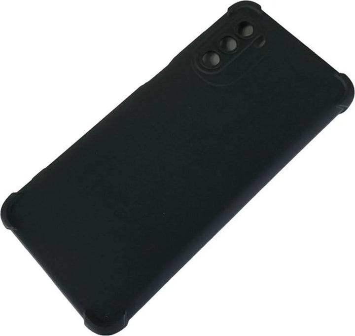 Motorola Moto G71 5G Hoesjes – Siliconen Backcover – Schokbestendig – 2x Screenprotector – Zwart-Ilumina Benelux