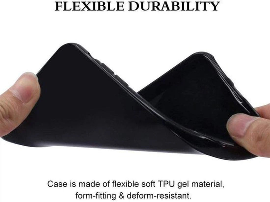 Motorola Moto G13/G23/G53 Hoesjes – Siliconen Backcover – Inclusief 2 Screenprotectors – Zwart