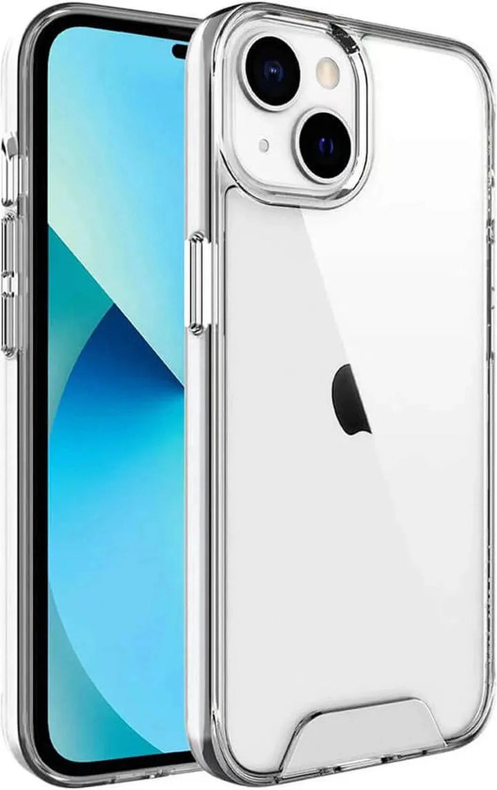 iPhone 14 Plus Hoesjes – Transparante TPU Siliconen Bumper – Military Grade Schokbestendig – Crystal Clear-Ilumina Benelux