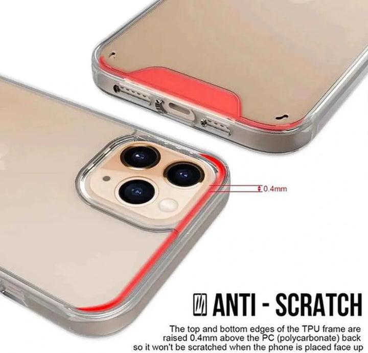 iPhone 11 Hoesjes – Transparante TPU Siliconen Bumper – Military Grade – Schokbestendig – Crystal Clear-Ilumina Benelux