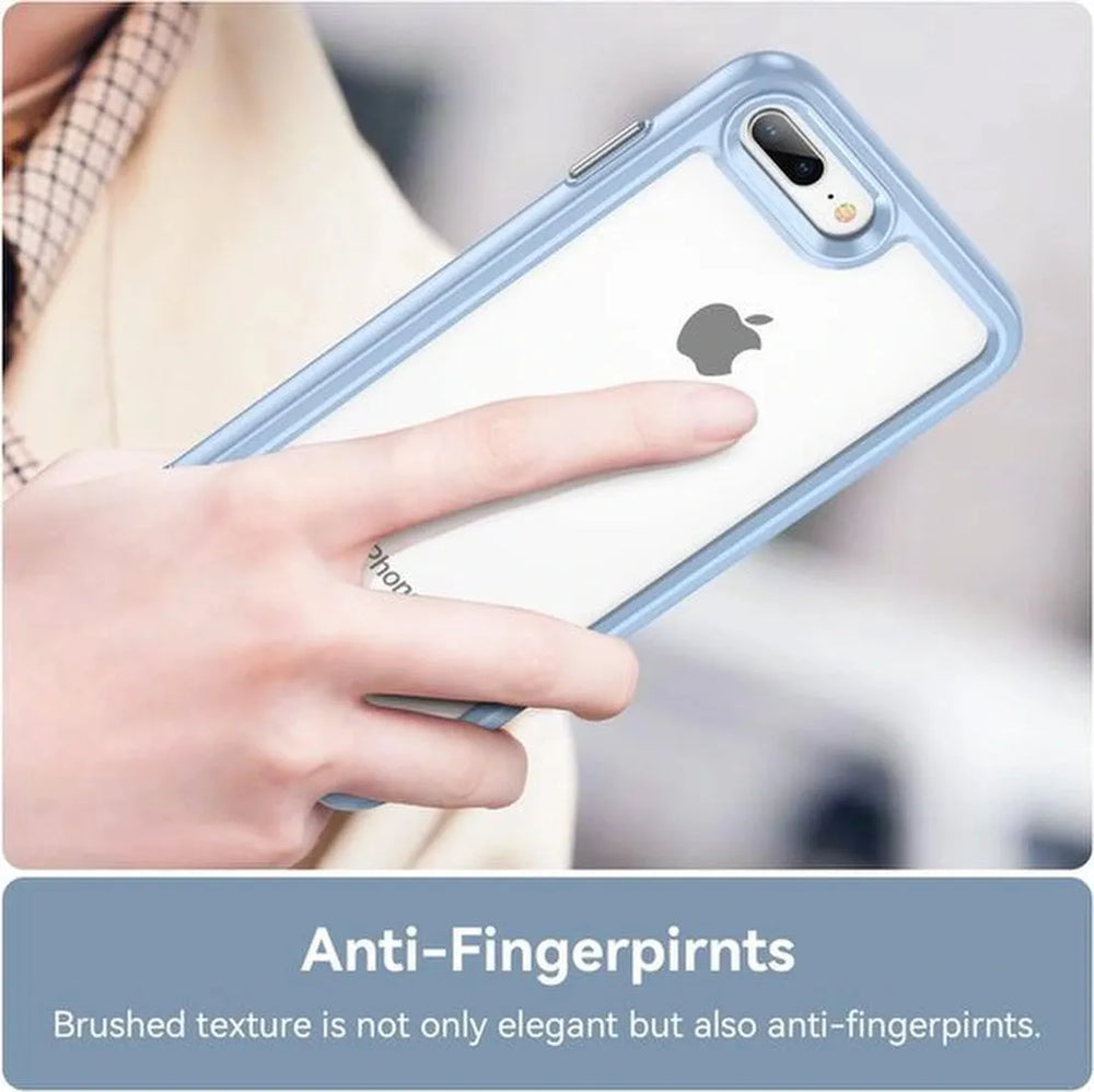 iPhone 7/8/SE 2020/2022 Hoesjes – Hybride Backcover – Helder Acryl – Zachte TPU Bumper – Transparant-Ilumina Benelux