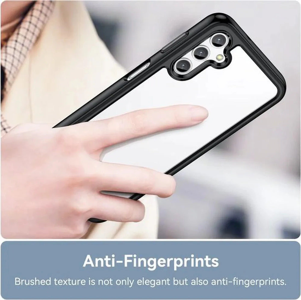 Samsung Galaxy A14 5G Hoesjes – Hybride Backcover – Transparant Acryl – TPU Bumper – Schokbestendig – Helder-Ilumina Benelux