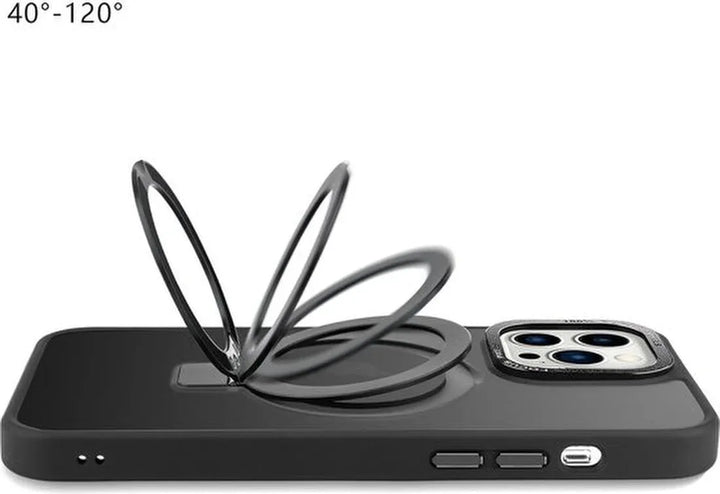 iPhone 13 Hoesjes – Backcover – MagSafe Compatibel – Schokbestendig – Zwart-Ilumina Benelux