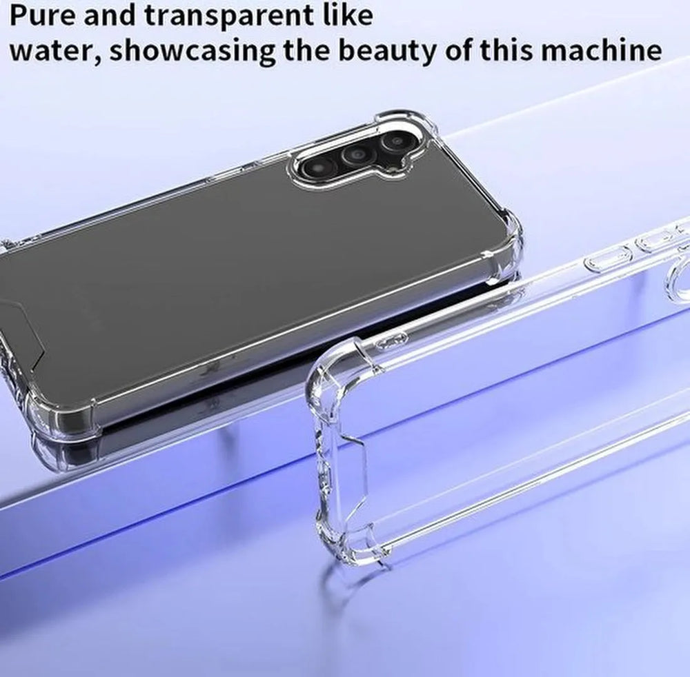Samsung Galaxy A14 5G Hoesjes – Crystal Clear Backcover – Schokbestendig – Transparant-Ilumina Benelux