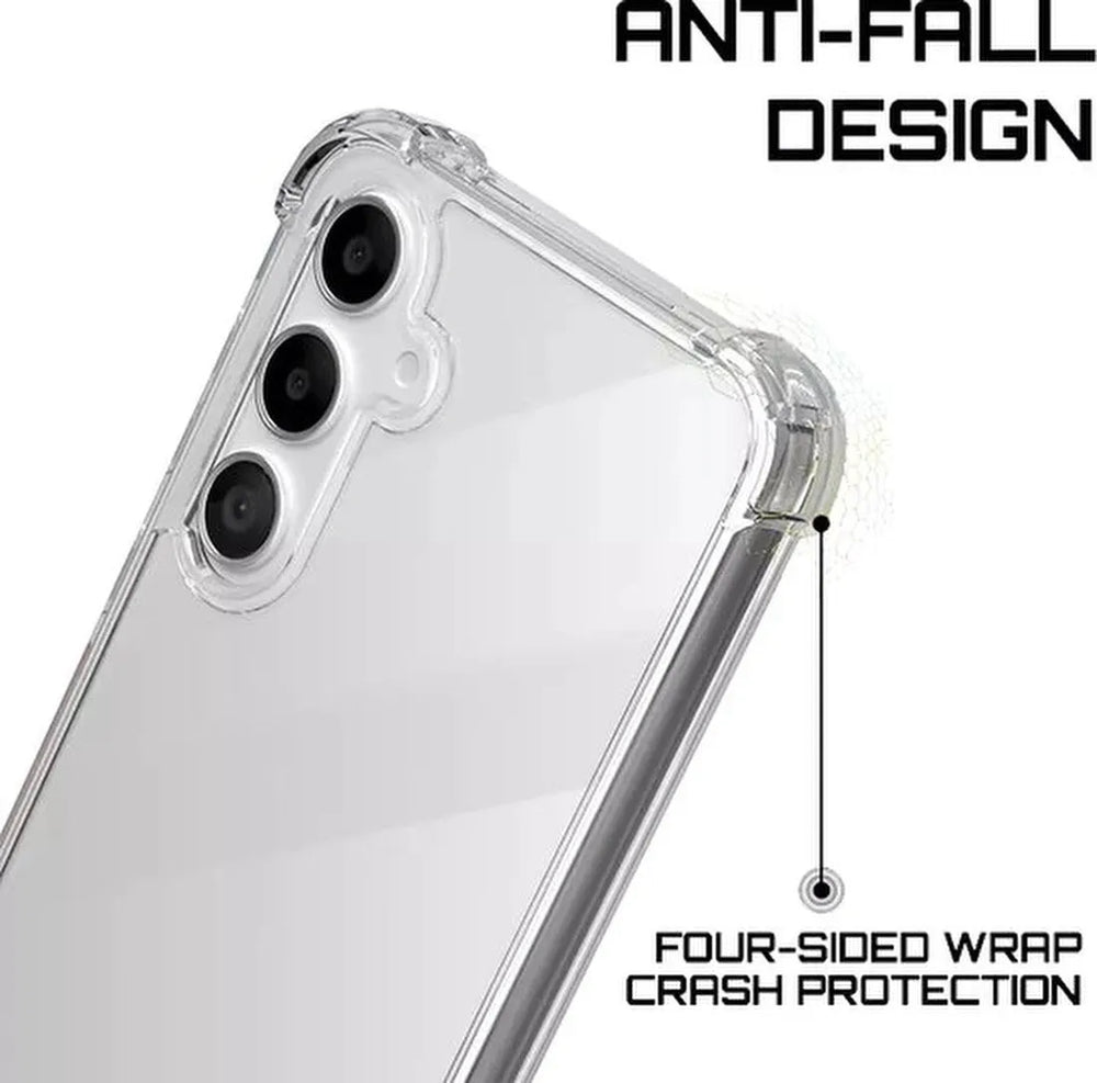 Samsung Galaxy A35 5G Hoesjes – Crystal Clear Backcover – Schokbestendig – Transparant-Ilumina Benelux