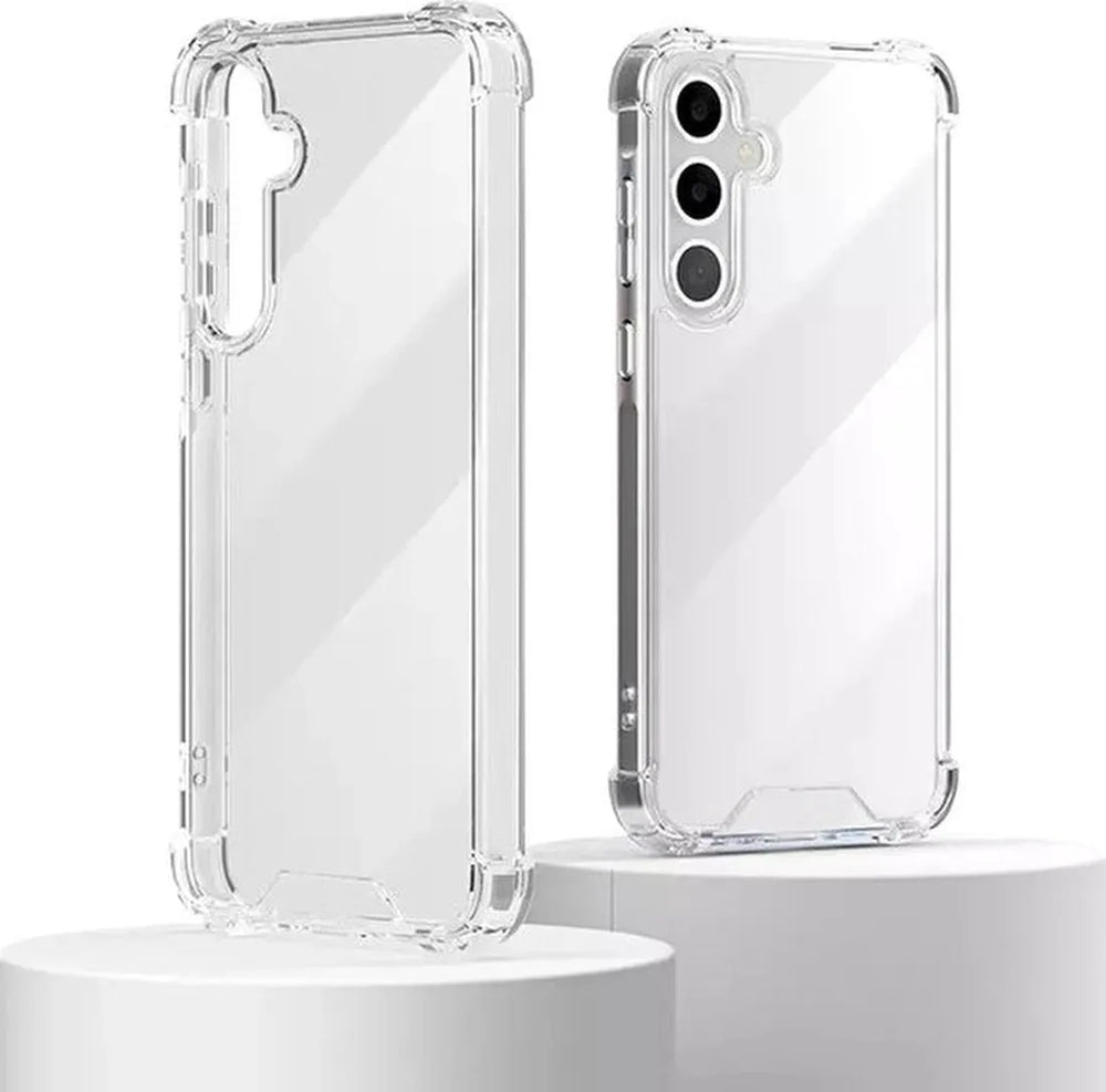 Samsung Galaxy A35 5G Hoesjes – Crystal Clear Backcover – Schokbestendig – Transparant-Ilumina Benelux