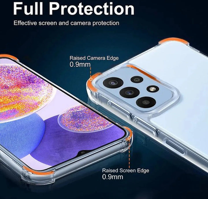 Samsung Galaxy A73 5G Hoesjes – Crystal Clear Backcover – Schokbestendig – Transparant – Anti-Kras-Ilumina Benelux