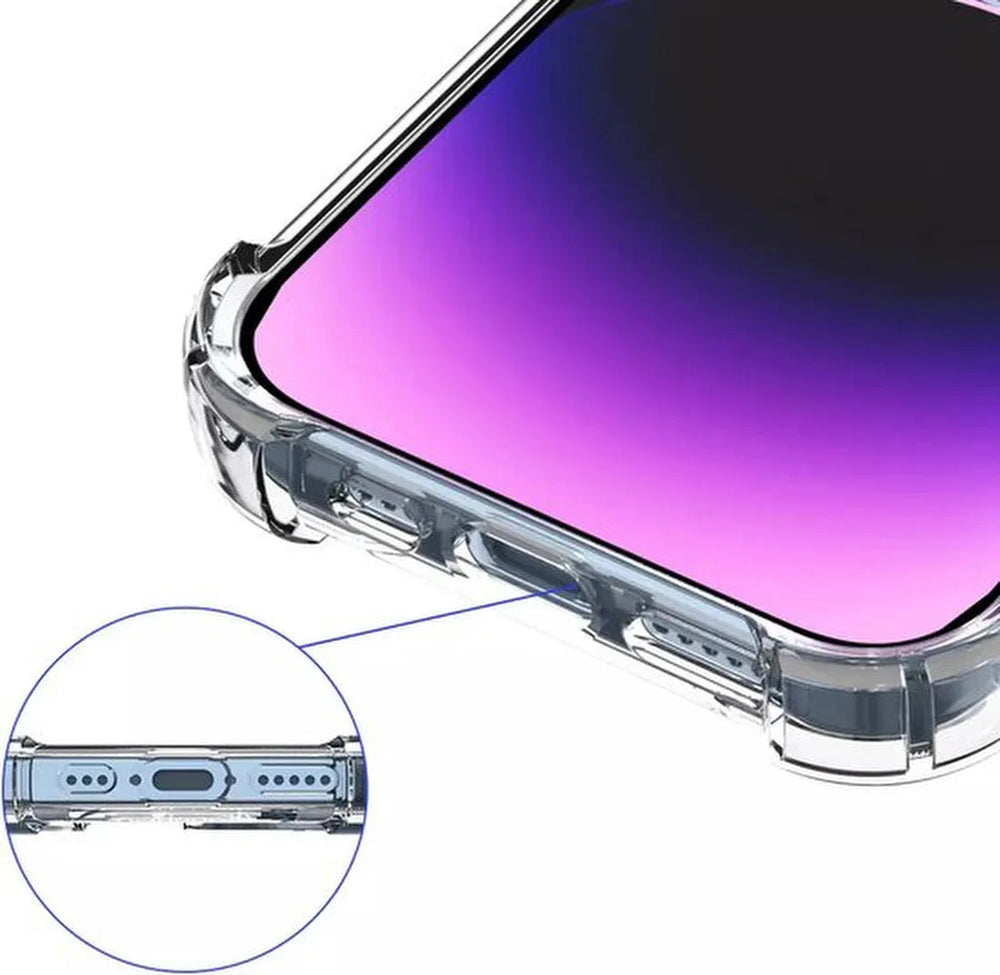 iPhone 15 Pro Hoesjes – Crystal Clear Backcover – Schokbestendig – Transparant-Ilumina Benelux