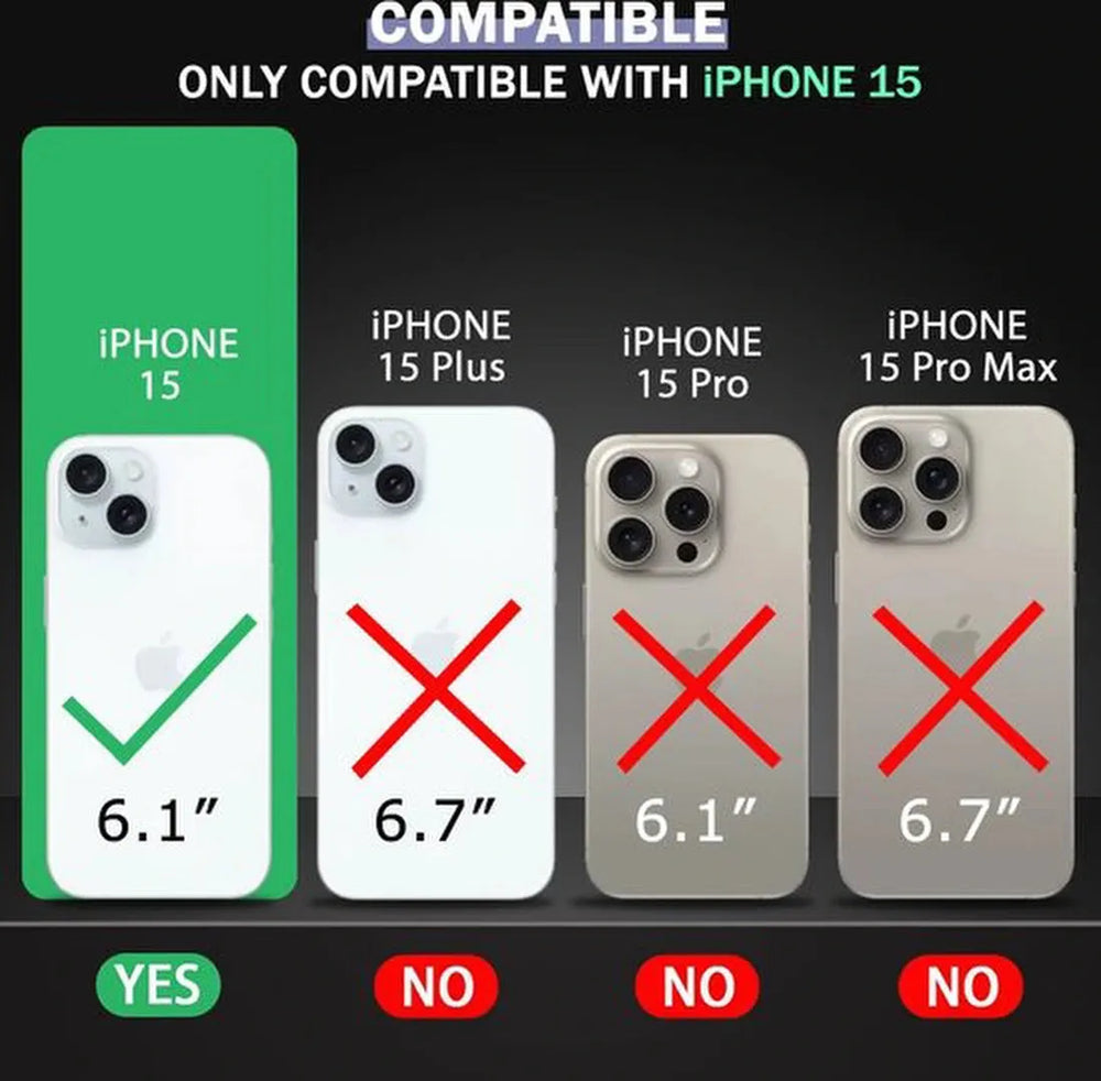 iPhone 15 Hoesjes – Crystal Clear Backcover – Schokbestendig – Transparant-Ilumina Benelux
