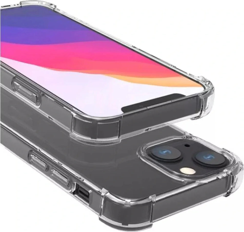 iPhone 14 Hoesjes – Crystal Clear Backcover – Schokbestendig – Transparant-Ilumina Benelux