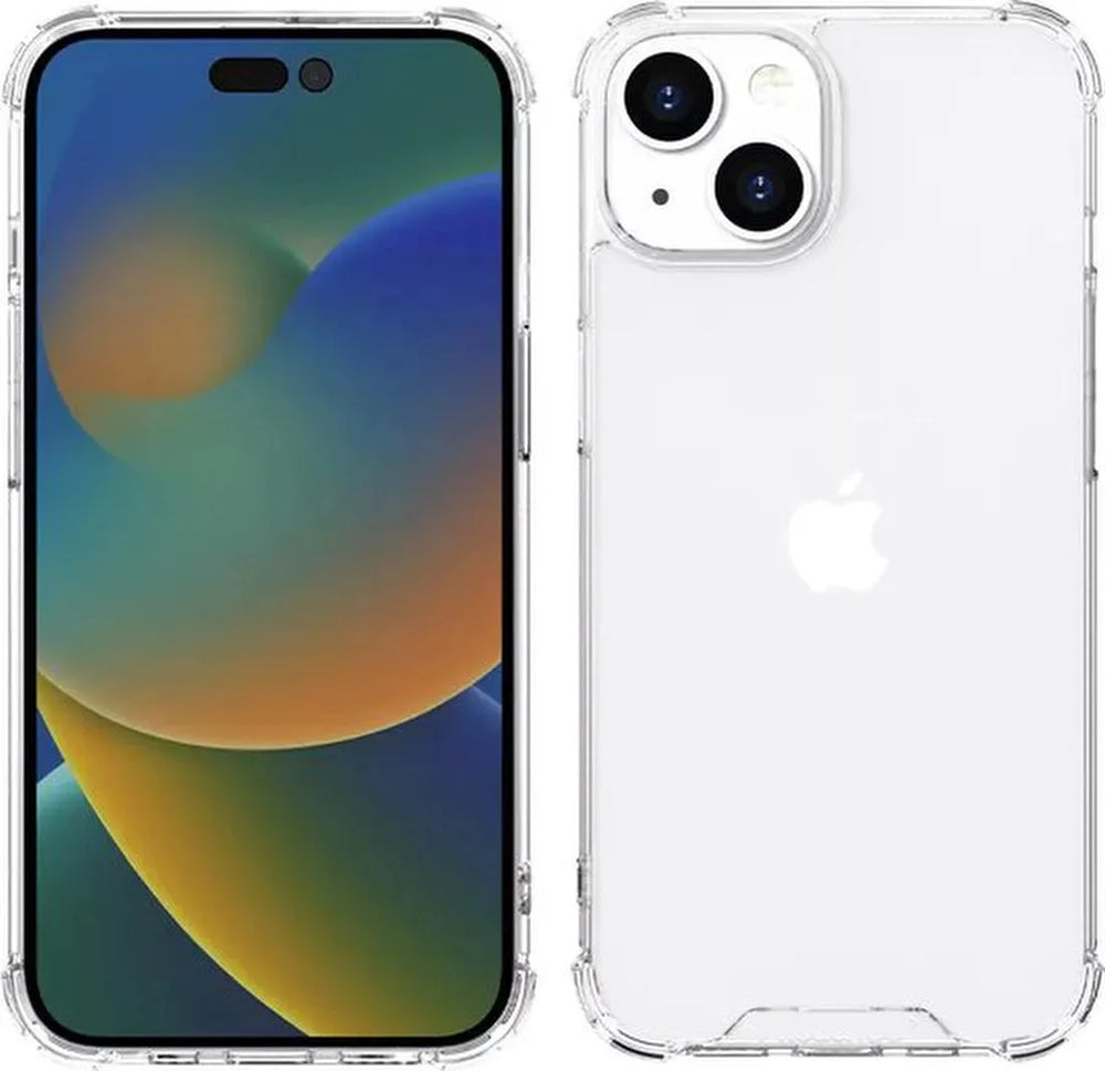 iPhone 14 Hoesjes – Crystal Clear Backcover – Schokbestendig – Transparant-Ilumina Benelux