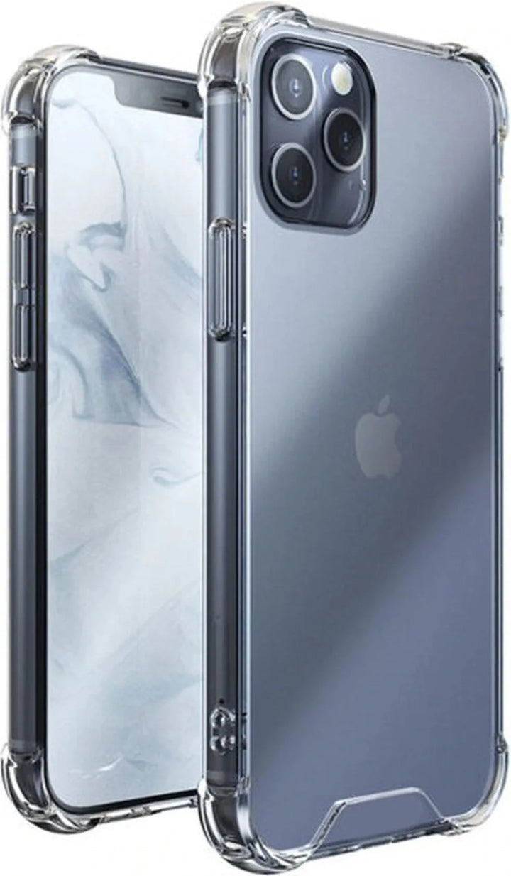 iPhone 12 Pro Max Hoesjes – Crystal Clear Backcover – Schokbestendig – Transparant-Ilumina Benelux