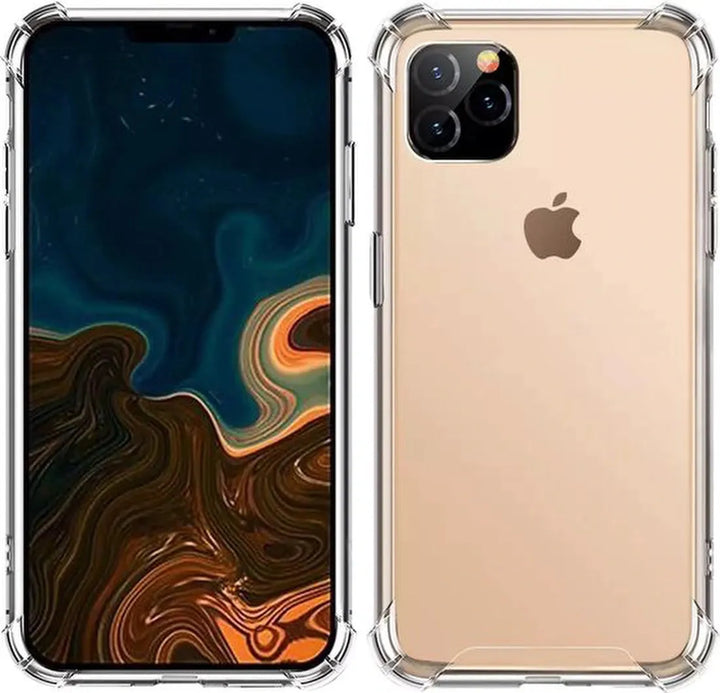 iPhone 11 Pro Max Hoesjes – Crystal Clear Backcover – Schokbestendig – Transparant-Ilumina Benelux