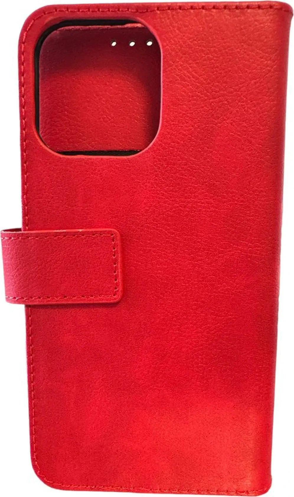 iPhone 15 Plus Hoesjes – Portemonnee Hoes – 9 Pasjesvakken – Multi Storage Wallet – Rood-Ilumina Benelux