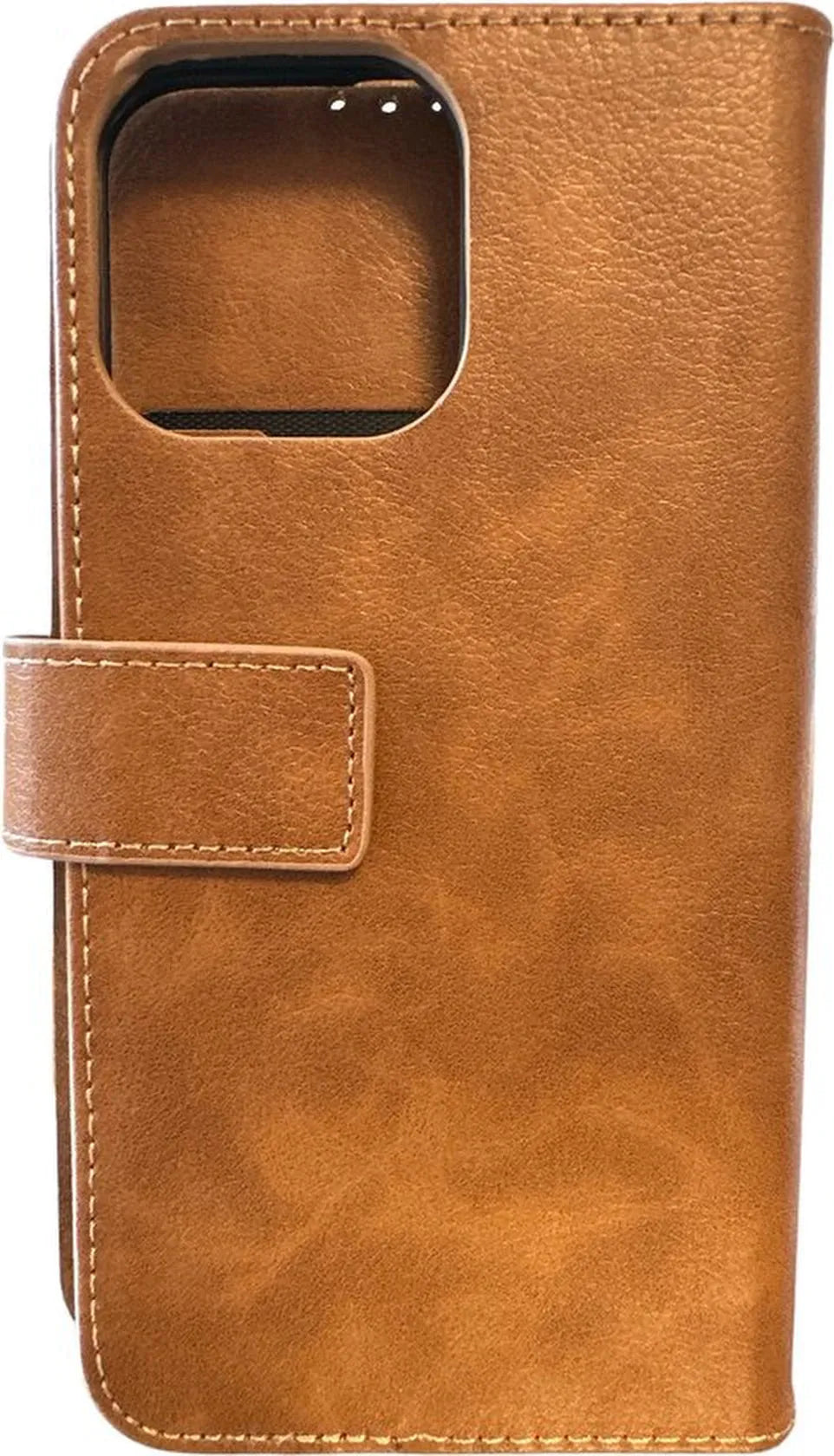 iPhone 15 Plus Hoesjes – Portemonnee Hoes – 9 Pasjesvakken – Multi Storage – Bruin-Ilumina Benelux