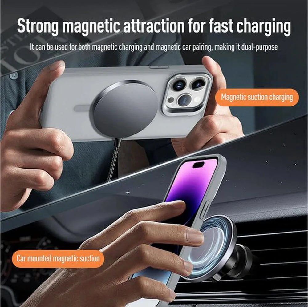 iPhone 14 Pro Hoesjes – MagSafe Siliconen Backcover – Schokbestendig – Roze-Ilumina Benelux