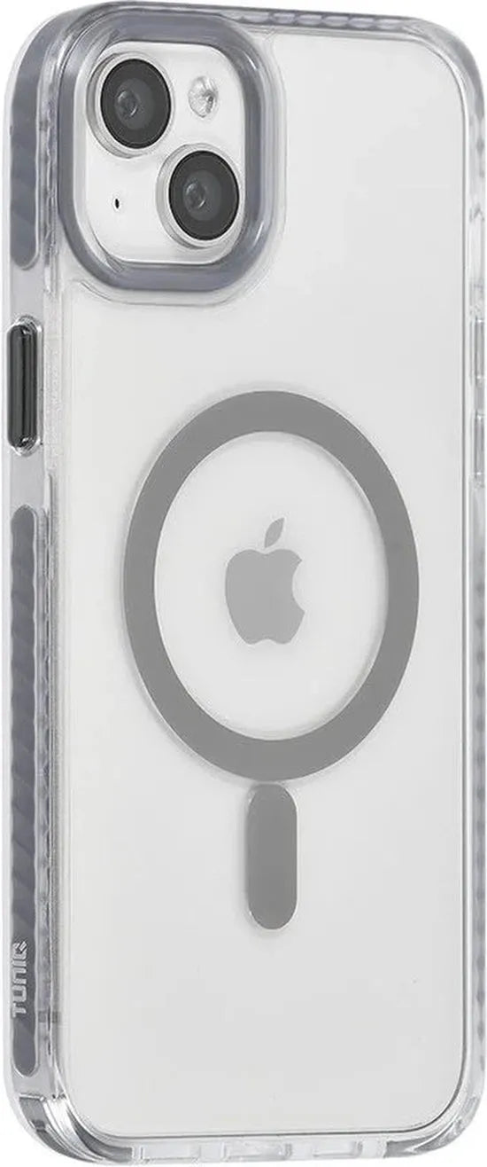 iPhone 15 Plus Hoesjes – MagSafe Backcover – Hoes met Koord – Grijs-Ilumina Benelux