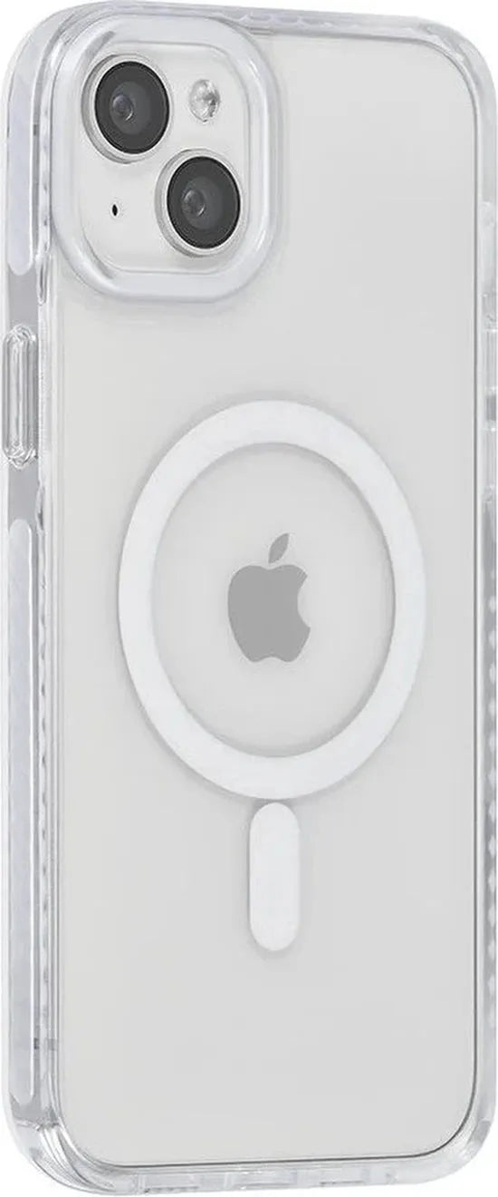 iPhone 15 Plus Hoesjes – MagSafe Backcover – Hoes met Koord – Wit-Ilumina Benelux
