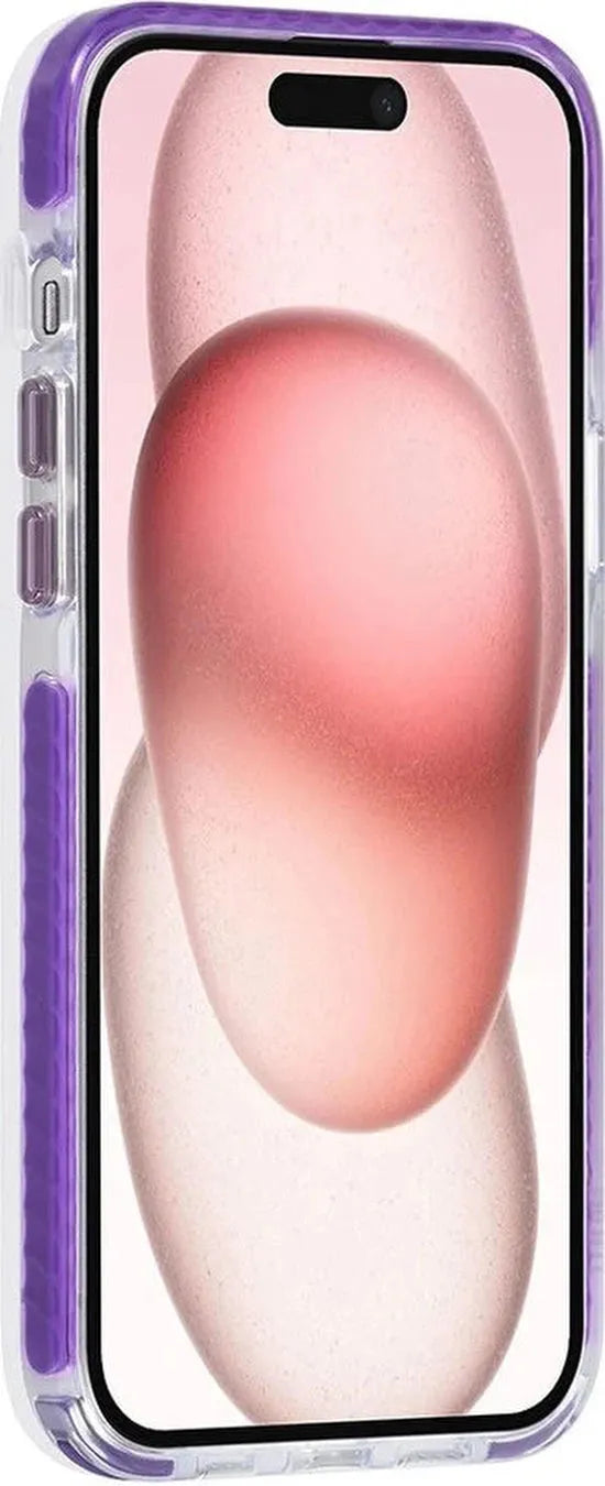iPhone 15 Plus Hoesjes – MagSafe Backcover – Met Koord – Paars-Ilumina Benelux