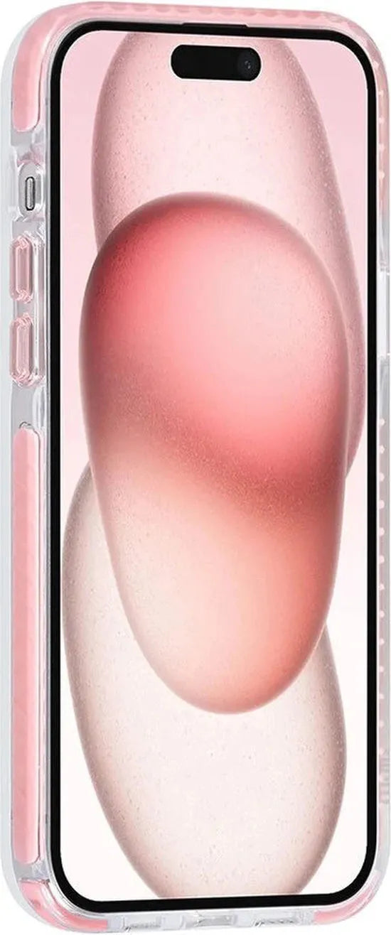 iPhone 14 Plus Hoesjes – MagSafe Backcover – Hoes met Koord – Roze-Ilumina Benelux