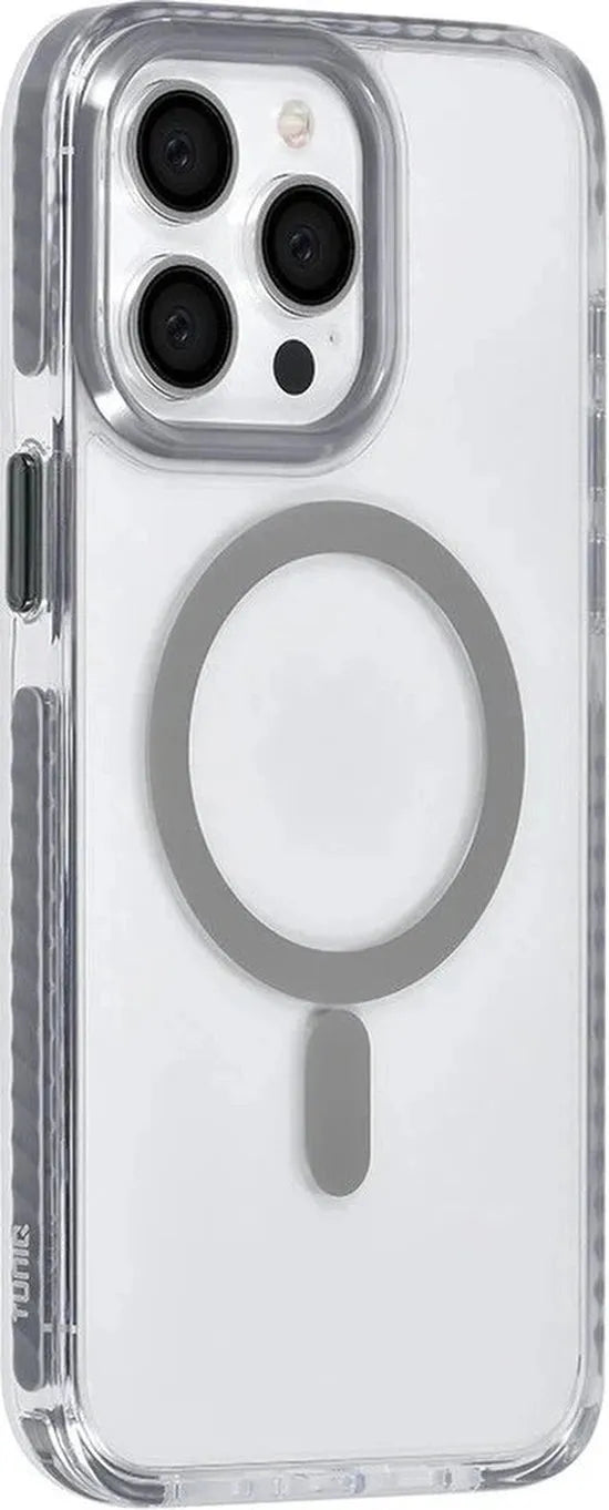 iPhone 14 Pro Max Hoesjes – MagSafe Backcover – Hoes met Koord – Grijs-Ilumina Benelux