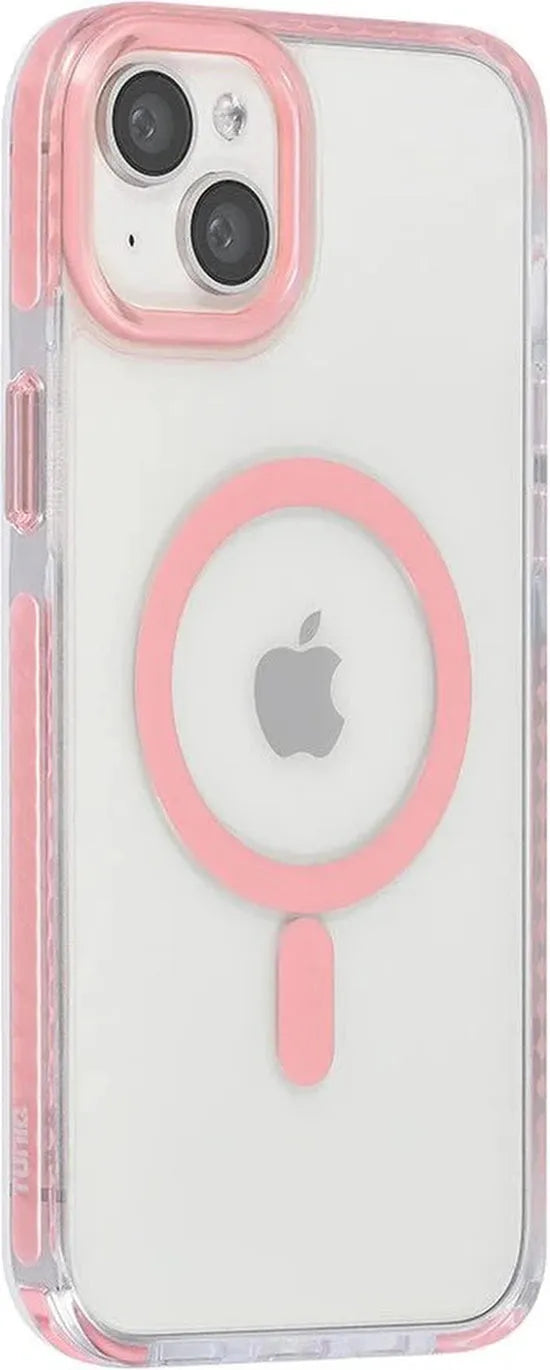 iPhone 13 Pro Max Hoesjes – MagSafe Backcover – Hoes met Koord – Roze-Ilumina Benelux