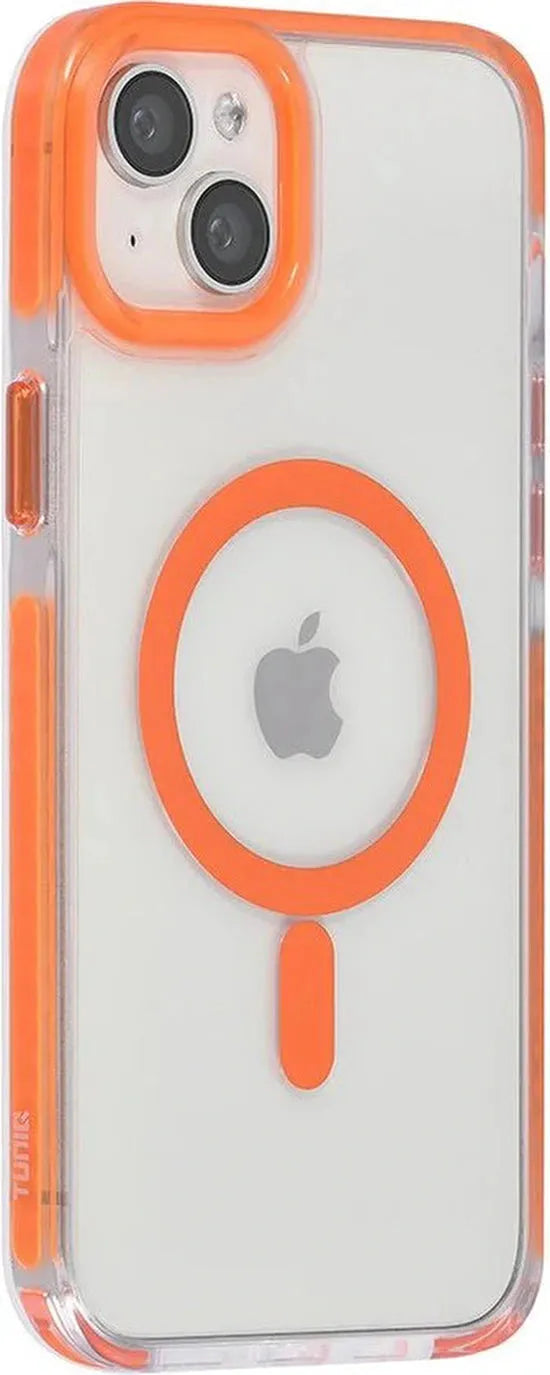 iPhone 13 Pro Hoesjes – MagSafe Backcover – Hoes met Koord – Oranje-Ilumina Benelux