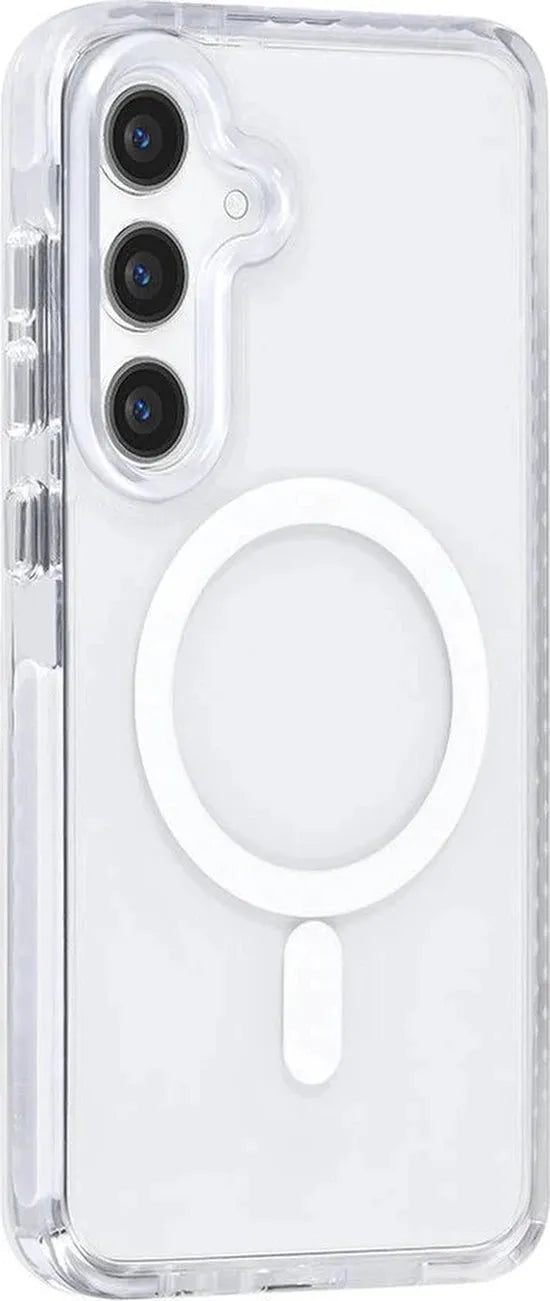 Samsung Galaxy S24 Plus Hoesjes – Backcover Met Koord – Schokbestendig – Wit-Ilumina Benelux