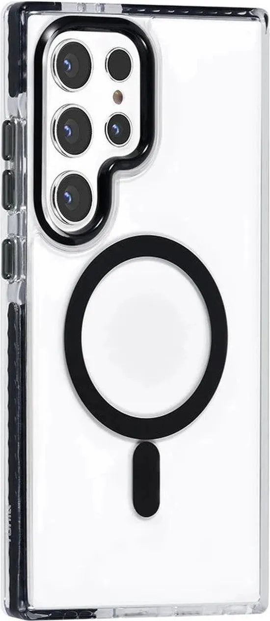 Samsung Galaxy S24 Ultra Hoesjes – Backcover met Koord – Schokbestendig – Zwart-Ilumina Benelux